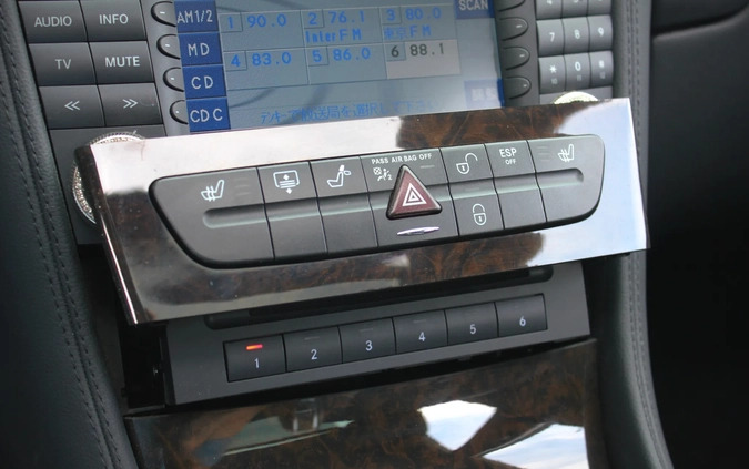 Mercedes-Benz CLS cena 79900 przebieg: 47800, rok produkcji 2005 z Brusy małe 301